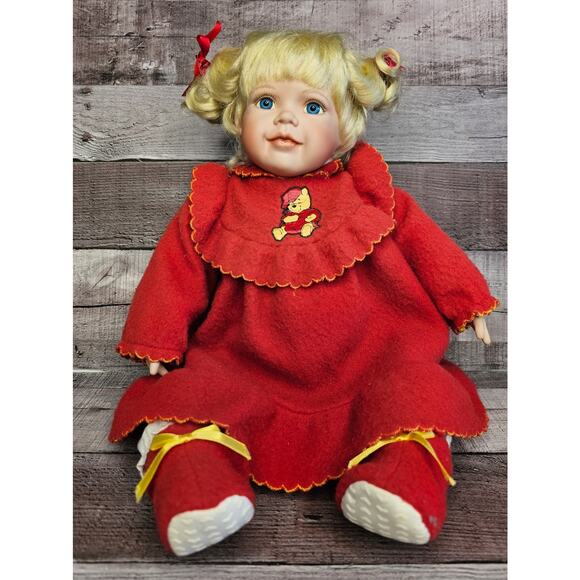 DISNEY 2635FB Ashton Drake Let's Play Patty Cake Winnie the Poo DOLL - Picture 1 of 12
